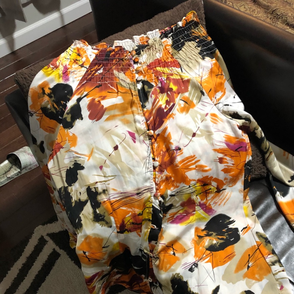 Abstract blouse